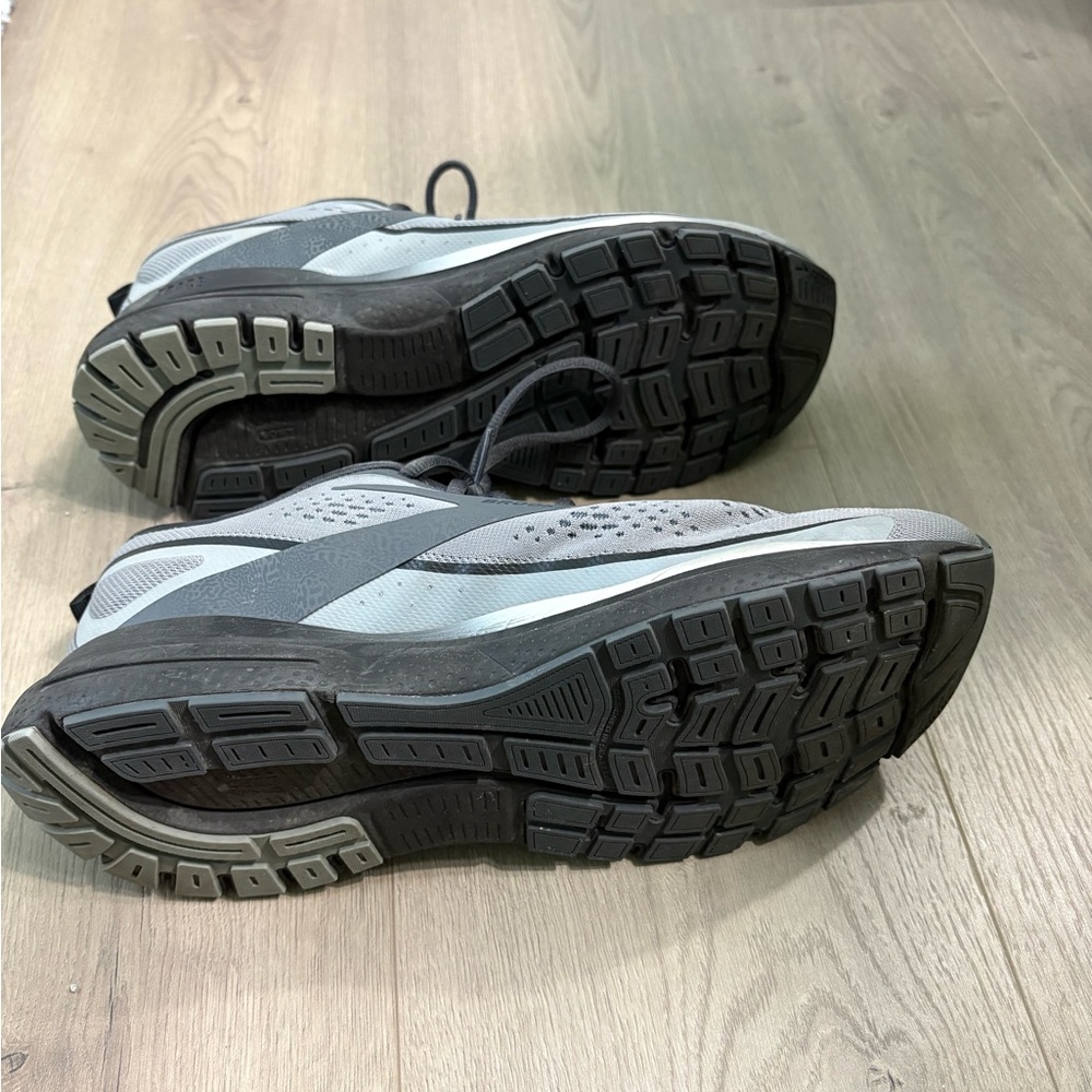 Brooks Charcoal and Light Gray Athletic Shoes - Picture 2 of 3